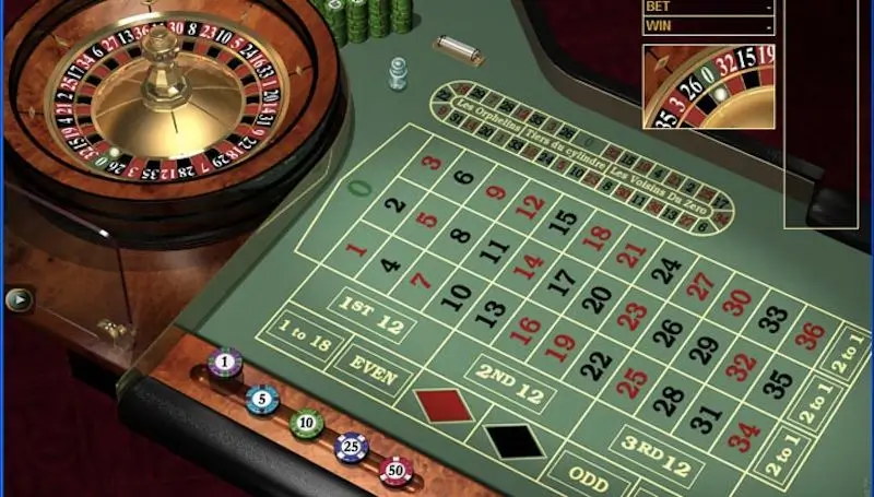 Trò chơi Roulette được yêu thích tại đơn vị cá cược sky88